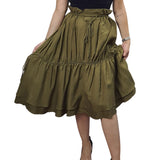 Falda Vero Moda Verde Style JOANNE SOFT MIDI SKIRT(BJ)