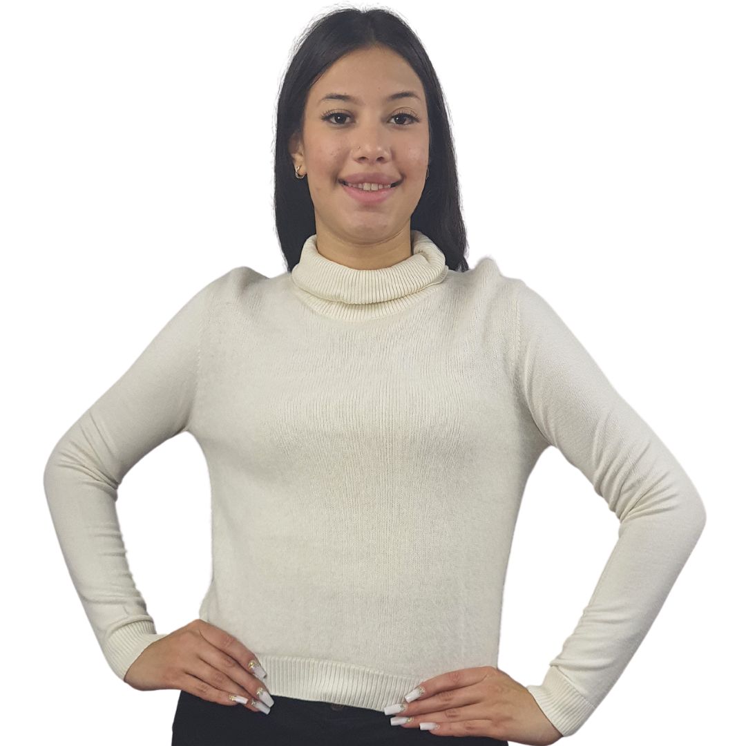 Sweater Vero Moda Blanco Style JOAN LS KNIT(MW-ET-2)