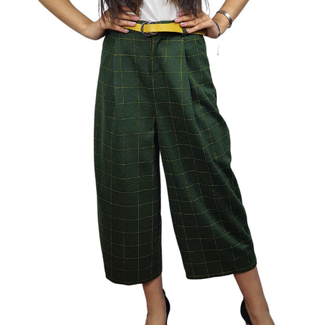 Pantalón Vero Moda Verde Style ALINA CULOTTE 7/8 PANTS(PM)