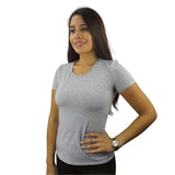 Polera Vero moda Gris Style ESTER S/S TOP(MM)-OR