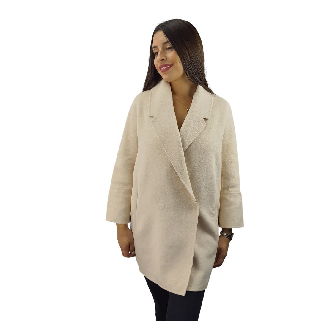 Blazer Vero Moda Crema Style CHOICE LUNA DF L/S WOOL COAT-OR