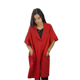 Vestido Vero Moda Rojo Style LIZ 1/2 LONG SHIRT(VMC-TP-ET-3)