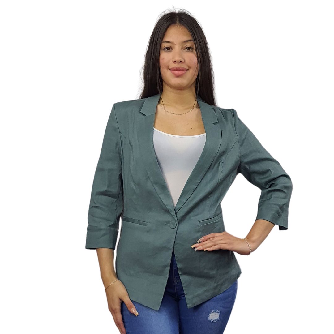 Blazer Vero Moda Verde Style CHRISTINA 3/4 BLAZER(TP)