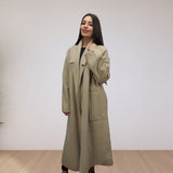 Tapado Vero Moda Beige Style DESK DF L/S WOOL COAT(VMC-LL)