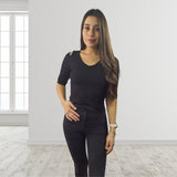 Blusa Vero Moda Negro Style GRAPE 1/2 KNIT(NL)