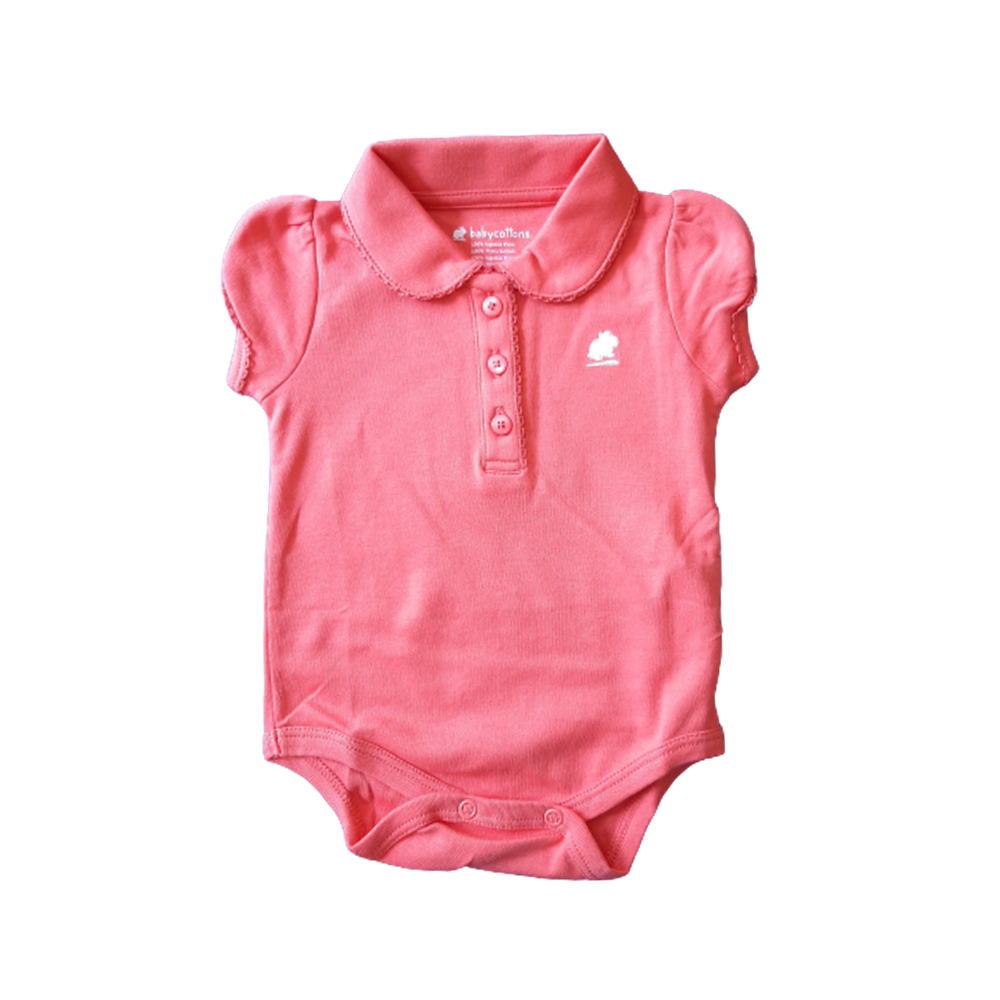 Body Babycottons Cuello BB Pima Colors Rosa Sweet