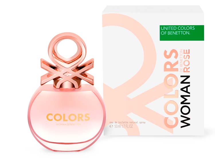Colors Rose Woman Benetton Edt 50Ml Mujer
