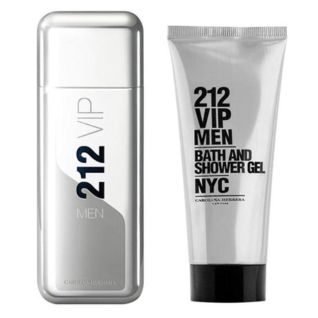 212 VIP Men Estuche 100ML EDT + Bath&Shower Gel Hombre Carolina Herrera