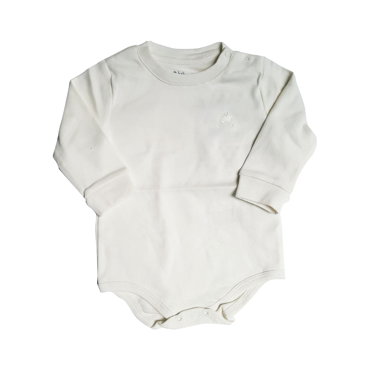 Body Babycottons T-Shirt ML Pima Colors Blanco