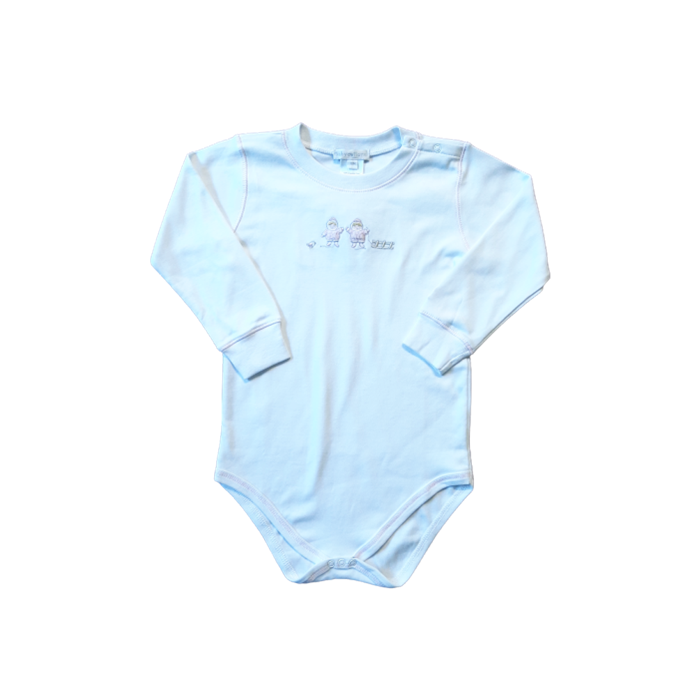  Body Babycottons T-Shirt ML Artic Blanco Rosa