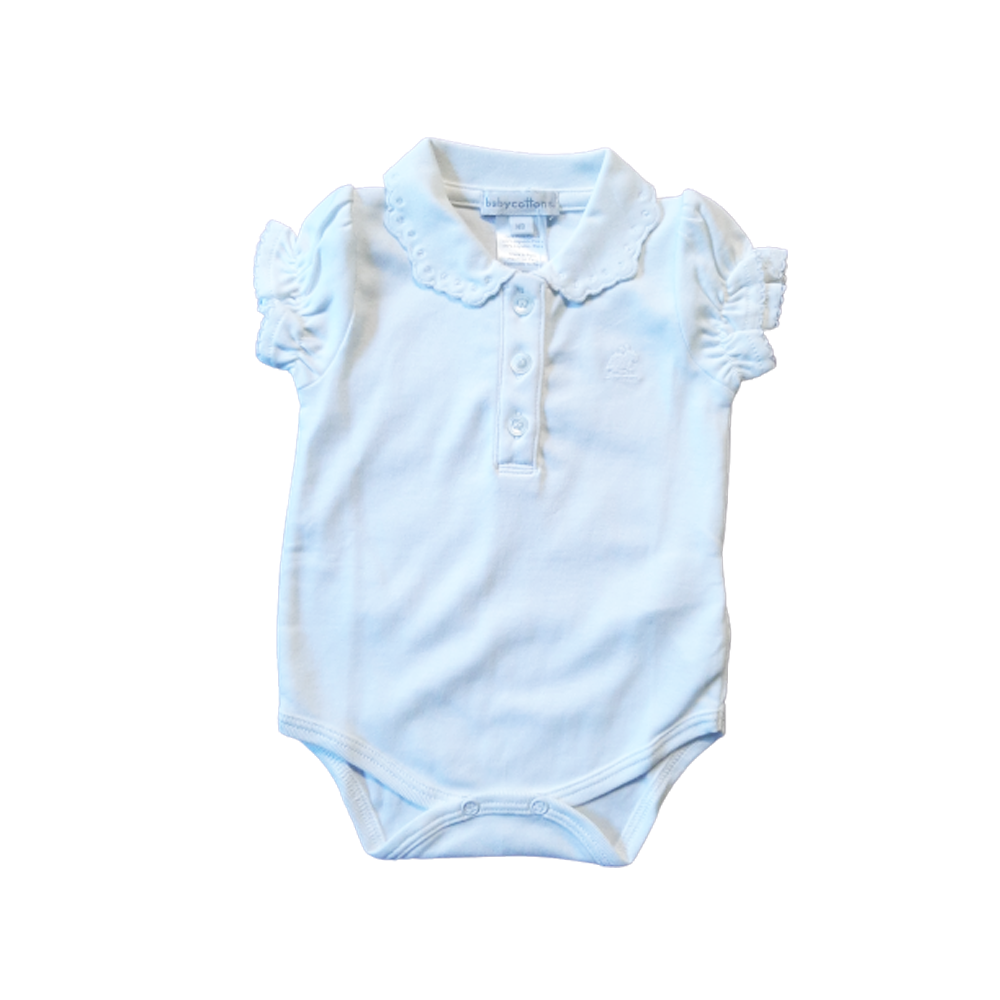 Body Babycottons Broderie Mc Blanco