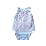 Body Babycottons Isabella SM Bco/Rosa
