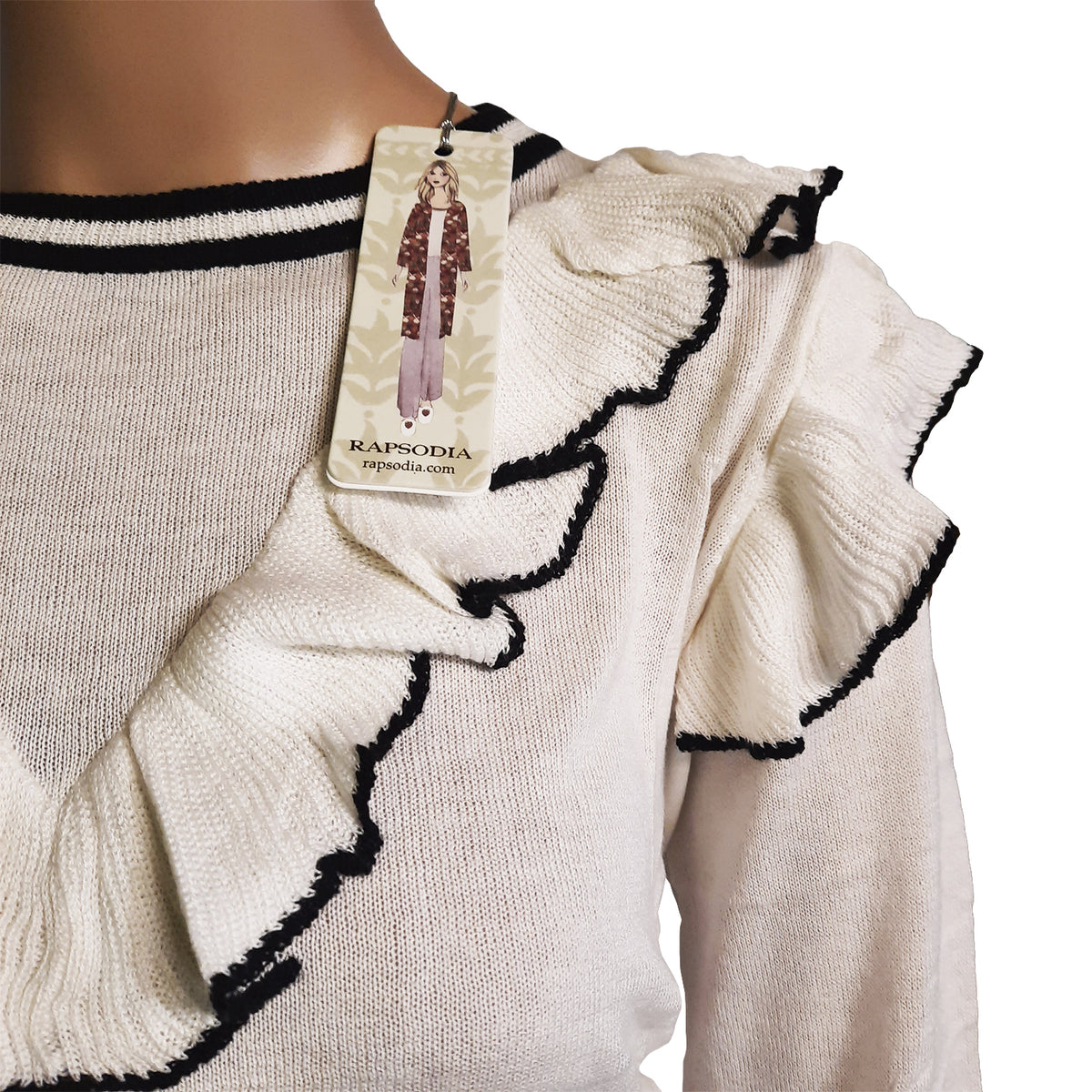 Sweater Rapsodia Voladin Blanco