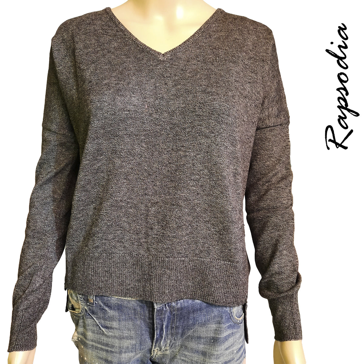 Sweater Rapsodia Moline Gris