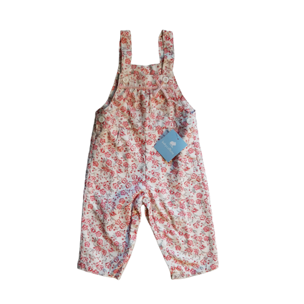 Jardinera Babycottons Yoko Baby Overalls Estampada