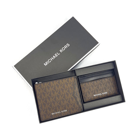 Billetera Michael Kors BILLFOLD Cc Box Set Pl BrownColor BROWN