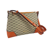 Cartera Michael Kors CROSBY Messenger Tngrine Mlt MdColor Natural/Luggage