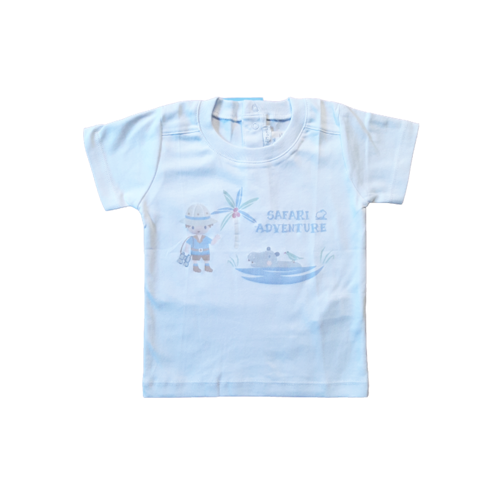 Polera Babycottons Mc On Safari Niño