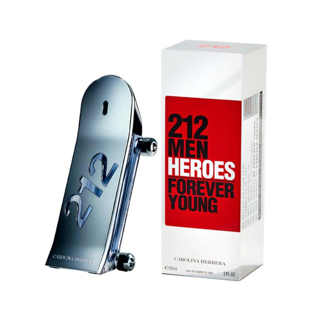 212 Men Heroes Forever Young Edt 90ml Hombre