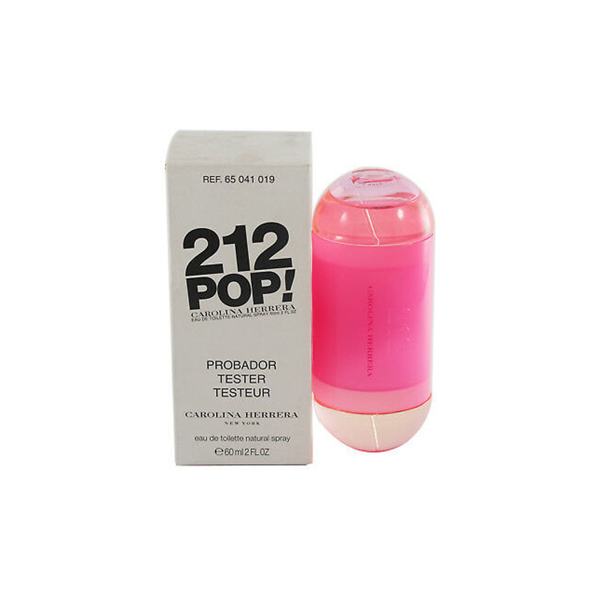 212 Pop Carolina Herrera Edt 60 ml Mujer Tester