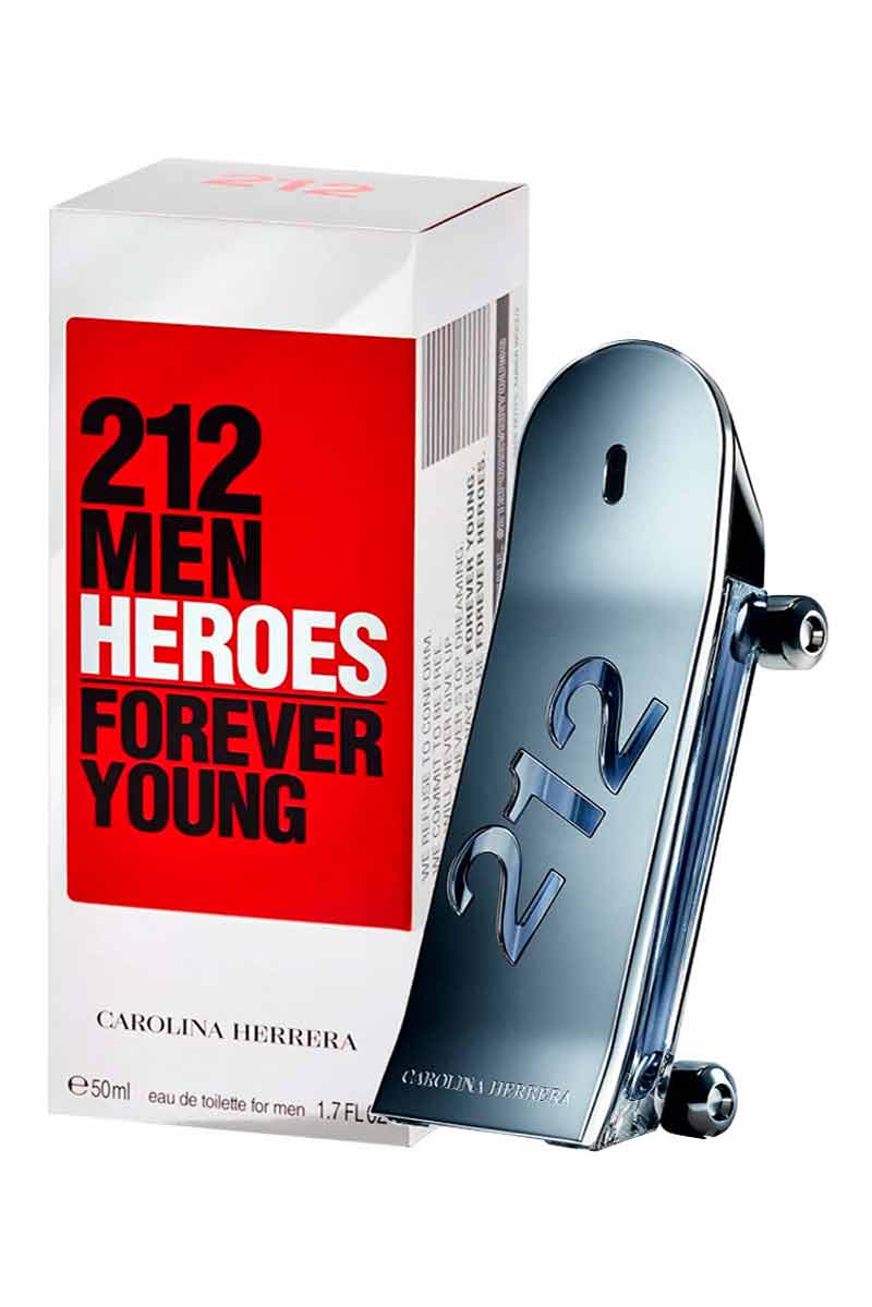 212 Men Heroes Forever Young Edt 50ml Hombre