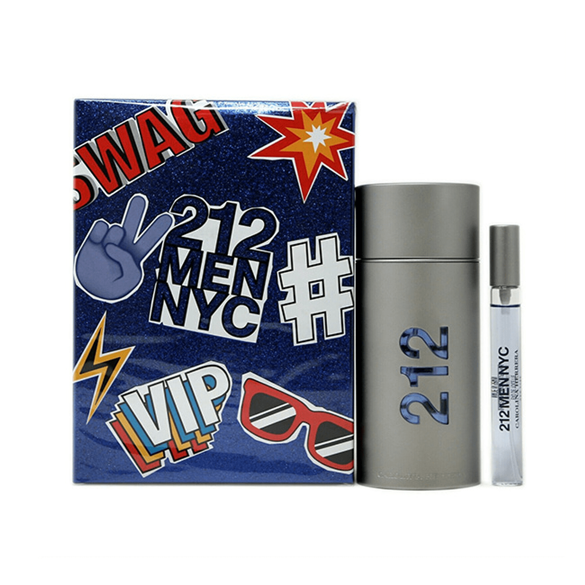 Estuche 212 NYC Men Swag 100ml + 10ml Hombre