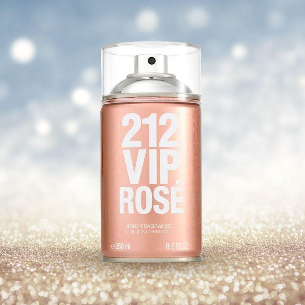 212 Vip Rosé Body Fragrance Mujer 250ML Carolina Herrera (Vaporizador SPRAY)