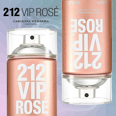 212 Vip Rosé Body Fragrance Mujer 250ML Carolina Herrera (Vaporizador SPRAY)