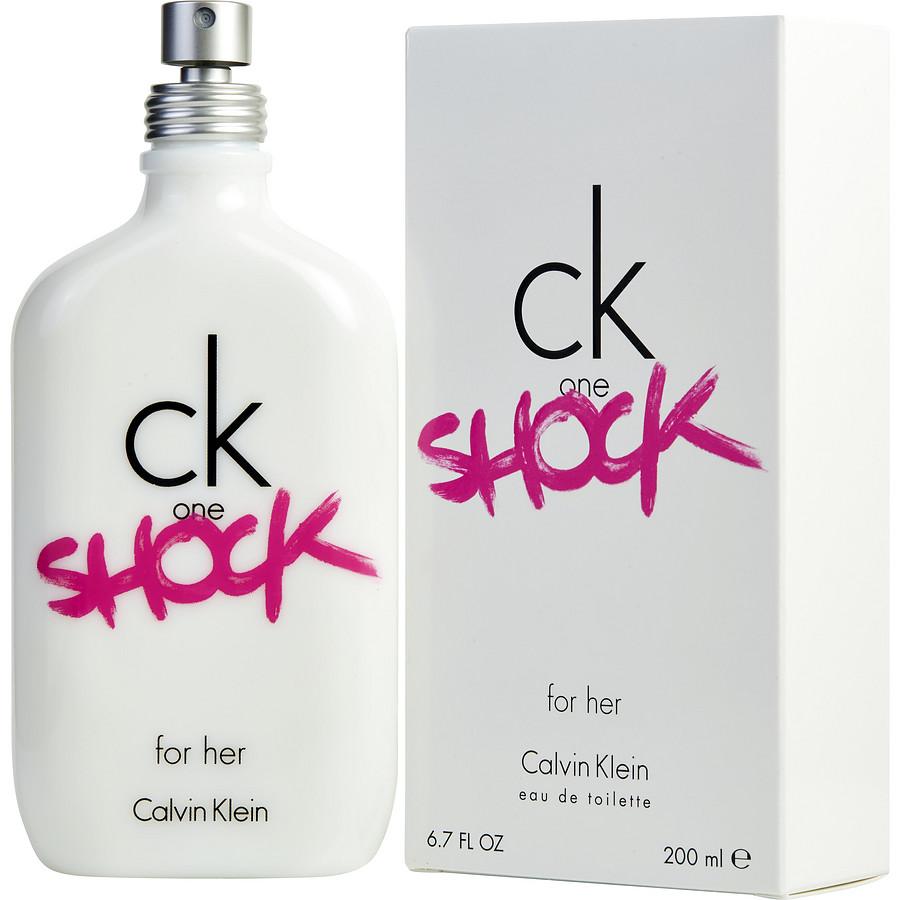 Ck One Shock Calvin Klein Edt 200 Ml Mujer