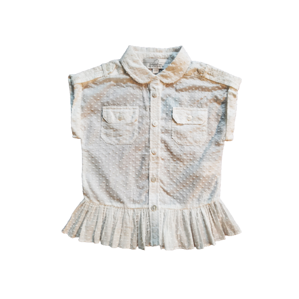 Camisa  Babycottons Safari Blanco