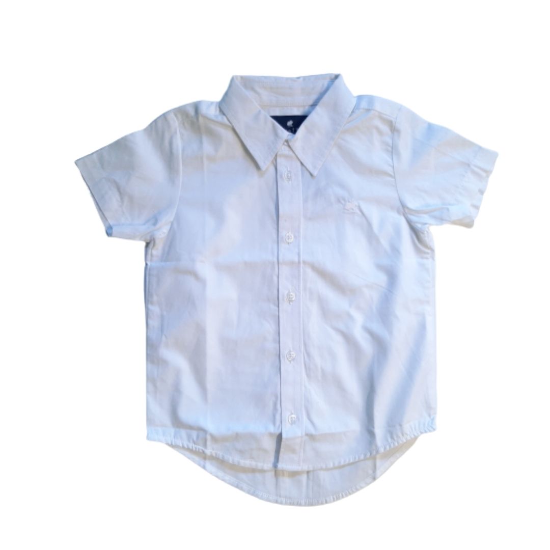 Camisa Babycottons Cumple MC Blanco