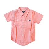 Camisa Babycottons Cuadritos Blanco Rojo