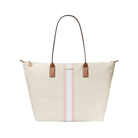 Cartera Michael Kors TRAVEL Tz Tote Vainilla Mlti LgColor VANILLA