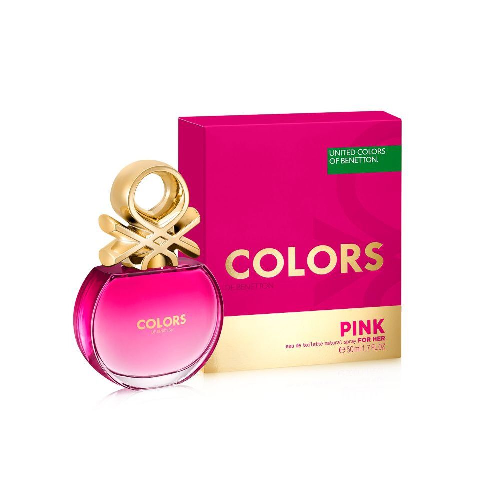 Colors Pink Woman Benetton Edt 50Ml Mujer