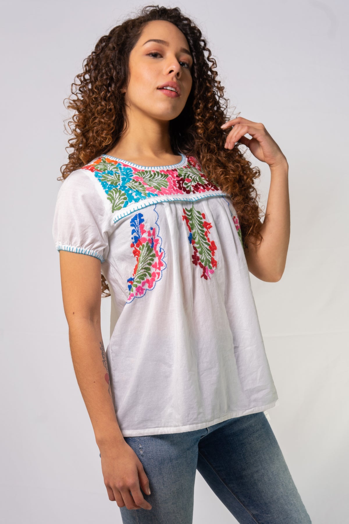 Blusa Rapsodia Rau Merelo Blanco