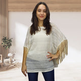 Blusa Vero moda Blanco Style KATE S/S KNIT SET(EL)