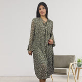 Vestido Vero Moda Verde Style VERA L/S LONG SHIRT CL1(VMC-DR)