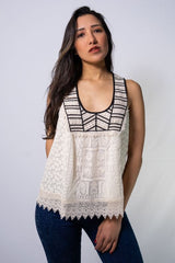 Blusa Rapsodia Invalides Crudo