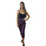 Pescador Vero Moda Morado Style WALTER 7/8 CARROT PANTS(VMC-UM)
