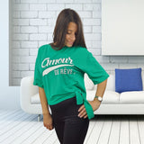 Polera Vero Moda Verde Style CHERIE S/S TOP(SL)