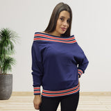 Sweater Vero Moda Azul Oscuro Style MOLIANA L/S SWEAT(LL)