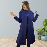 Blazer  Vero Moda AZUL Style ROSE L/S WOOL COAT(EL)