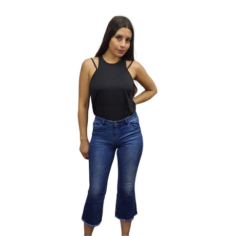 Jeans Vero Moda Azul Claro Style FLOWER 7/8 SB JEANS(HH)