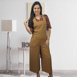 Entero Vero Moda Marron  Style PINK 7/8 CATSUIT(PM-ET-3)