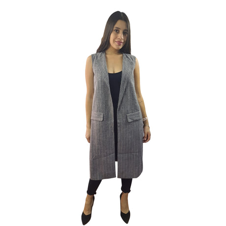 Tapado Vero Moda Marron Style ROSE WAISTCOAT(VMC-PM-ET-3)