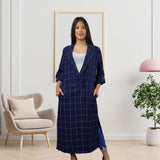 Blazer Vero Moda Azul Oscuro Style TARLY 3/4 BLAZER(VMC-MM)