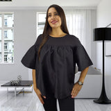 Blusa Vero Moda Negro Style ROSE S/S WOVEN TOP(COUTUREMADE)