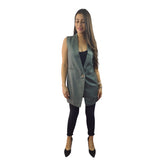 Tapado Vero Moda Verde Style KAREN WAISTCOAT(VMC-NE-EC-2)