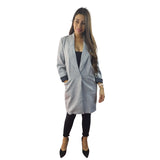 Blazer Vero Moda Gris Claro Style VIVANNA 7/8 BLAZER(VMC-EL)