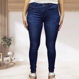 Pantalón Vero moda Azul Oscuro Style COFFEE MW X-SLIM JEANS(CP)
